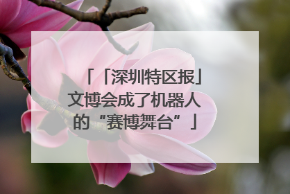 「深圳特区报」文博会成了机器人的“赛博舞台”