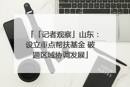 「记者观察」山东：设立重点帮扶基金 破题区域协调发展