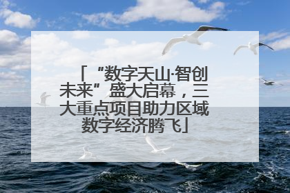 “数字天山·智创未来”盛大启幕，三大重点项目助力区域数字经济腾飞