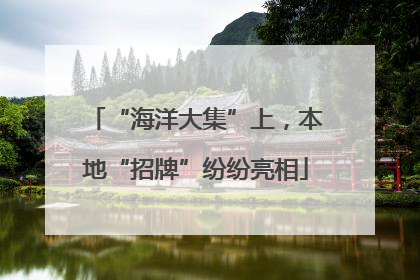 “海洋大集”上，本地“招牌”纷纷亮相