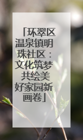 环翠区温泉镇明珠社区：文化筑梦 共绘美好家园新画卷