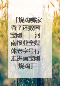 烧鸡哪家香？还数画宝刚——河南报业全媒体老字号行走进画宝刚烧鸡