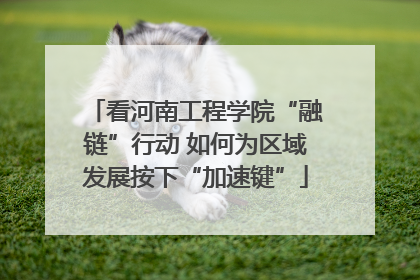 看河南工程学院“融链”行动 如何为区域发展按下“加速键”