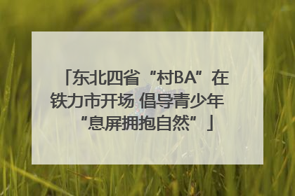 东北四省“村BA”在铁力市开场 倡导青少年“息屏拥抱自然”