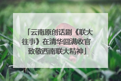 云南原创话剧《联大往事》在清华圆满收官 致敬西南联大精神