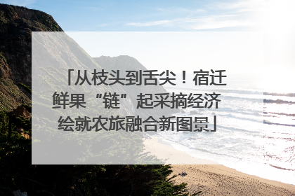 从枝头到舌尖！宿迁鲜果“链”起采摘经济绘就农旅融合新图景
