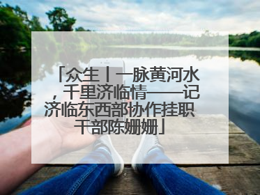 众生丨一脉黄河水，千里济临情——记济临东西部协作挂职干部陈姗姗