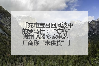 充电宝召回风波中的罗马仕：“访客”激增 A股多家电芯厂商称“未供货”
