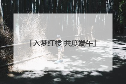 入梦红楼 共度端午