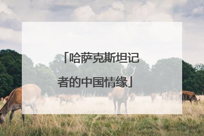 哈萨克斯坦记者的中国情缘