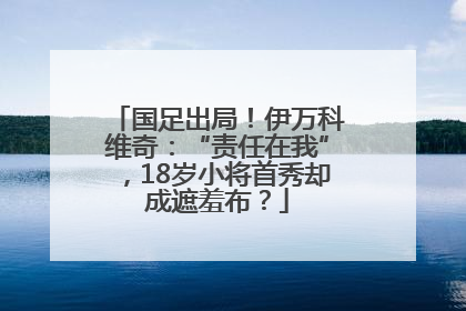 国足出局！伊万科维奇：“责任在我”，18岁小将首秀却成遮羞布？