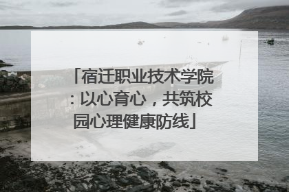 宿迁职业技术学院：以心育心，共筑校园心理健康防线
