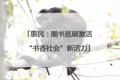 惠民：图书巡展激活“书香社会”新活力