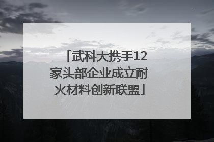 武科大携手12家头部企业成立耐火材料创新联盟