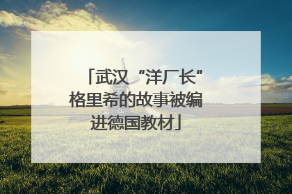 武汉“洋厂长”格里希的故事被编进德国教材