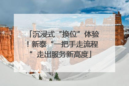 沉浸式“换位”体验！新泰“一把手走流程”走出服务新高度