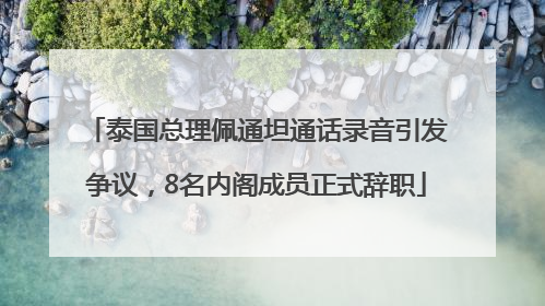 泰国总理佩通坦通话录音引发争议，8名内阁成员正式辞职