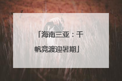 海南三亚：千帆竞渡迎暑期