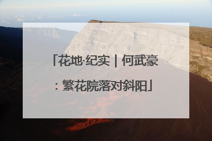 花地·纪实｜何武豪：繁花院落对斜阳