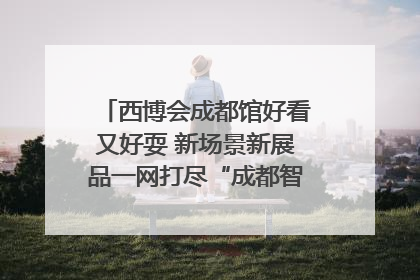 西博会成都馆好看又好耍 新场景新展品一网打尽“成都智造”｜西博视界