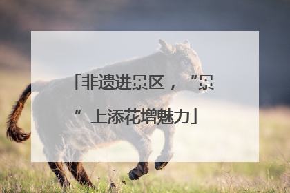 非遗进景区，“景”上添花增魅力