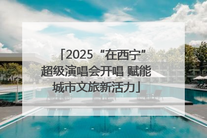 2025“在西宁”超级演唱会开唱 赋能城市文旅新活力