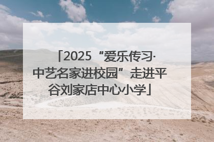 2025“爱乐传习·中艺名家进校园”走进平谷刘家店中心小学