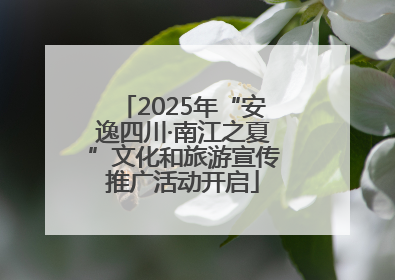 2025年“安逸四川·南江之夏”文化和旅游宣传推广活动开启