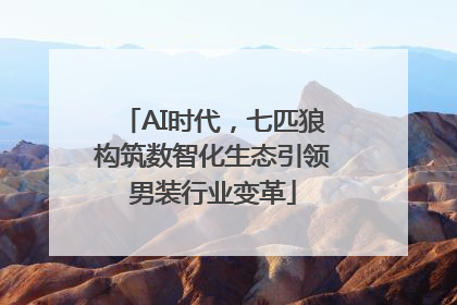 AI时代，七匹狼构筑数智化生态引领男装行业变革